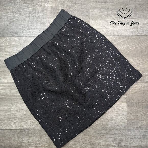 Loft Comfort Waist Sequin Skirt Size XS - Picture 5 of 5